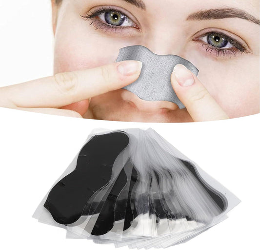 Organic Nose Blackhead Remover Strips, Pore Shrinking Acne Treatment Patches (5–100 PCS)