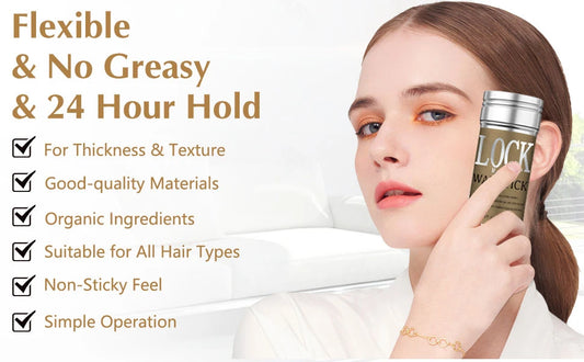 Long-Lasting Styling Pomade for Women & Kids | Controls Frizz, Flyaways & Edges