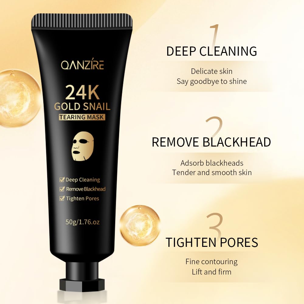 24K Gold Sakura Peeling Face Mask