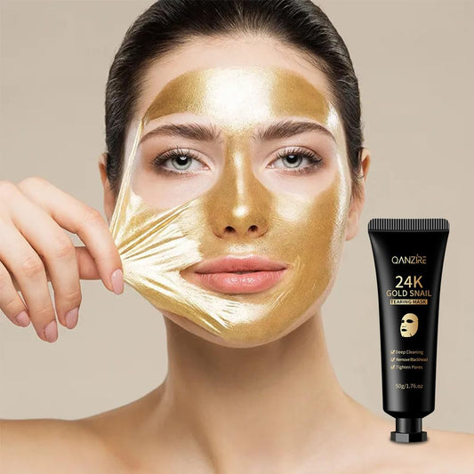 24K Gold Sakura Peeling Face Mask