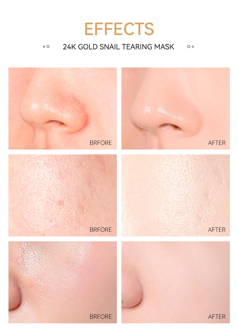 24K Gold Sakura Peeling Face Mask